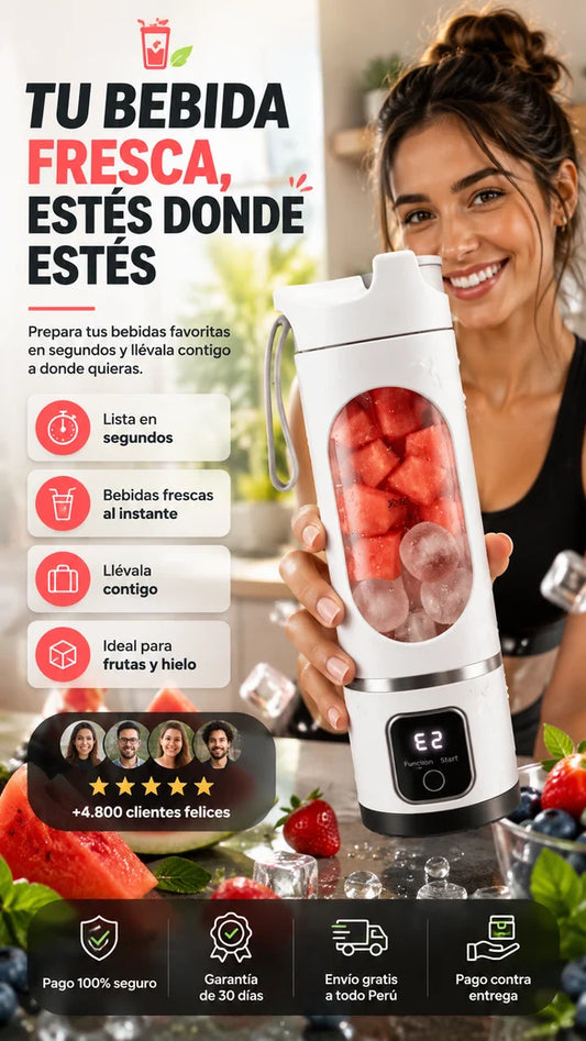 ✅Licuadora Portátil
